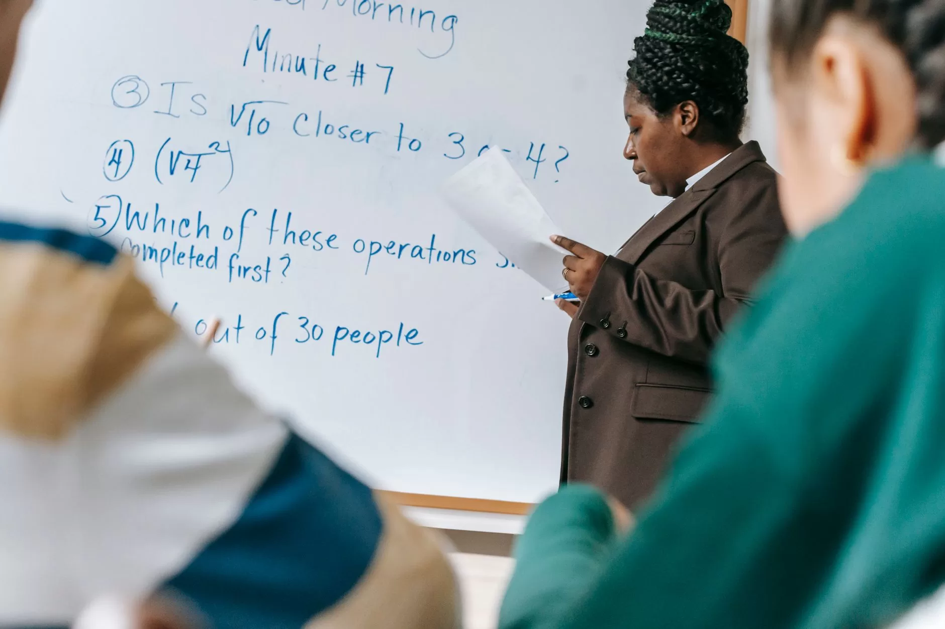 How to teach effectively in a 40 min. period.